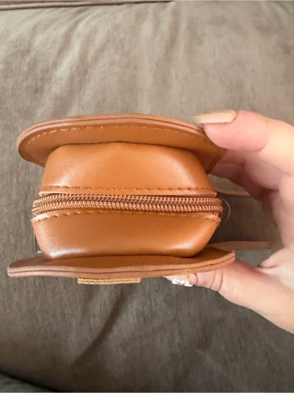 NWOT Happily Grey Cowboy Boot Bag - Picture 4 of 7